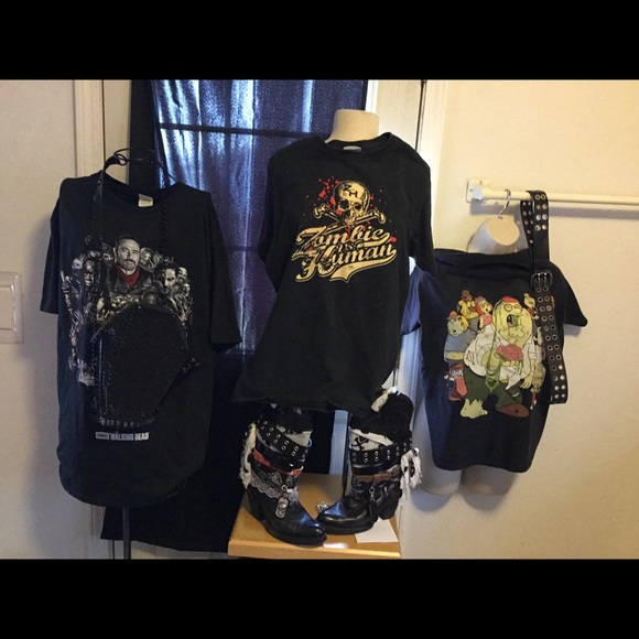 Zombie Skirt new w tags perfect zombPunk unreal $ - Picture 2 of 8